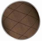 UltraSheer Diamond Pattern Stockings - Brown